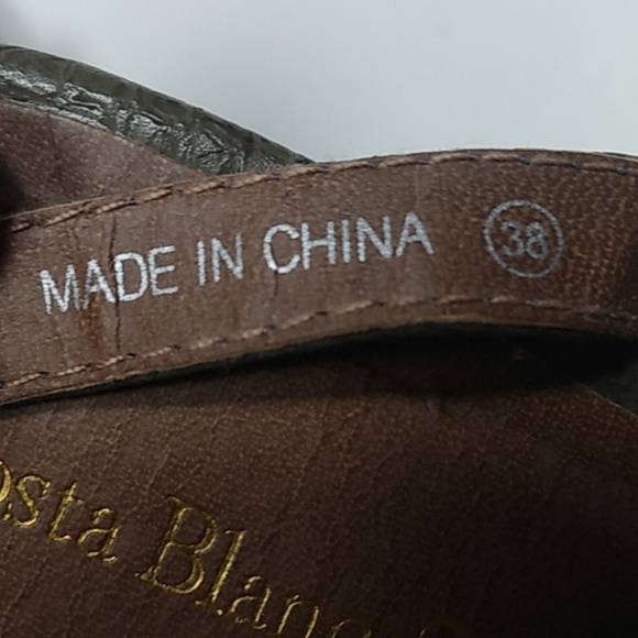 Costa Blanca X sandals size 7.5 brown - Picture 9 of 9